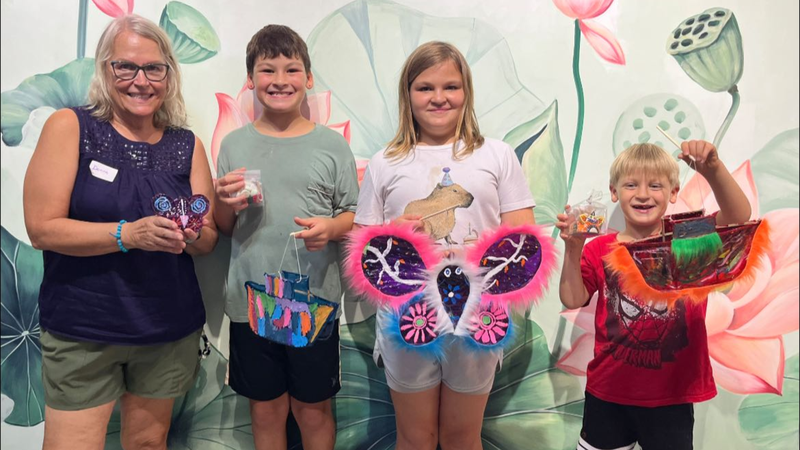 Cellophane  paper lanterns workshop (1)